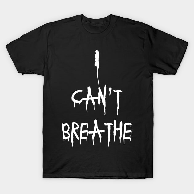 I cant breath - George Floyd will never be forgotten T-Shirt by Goyol